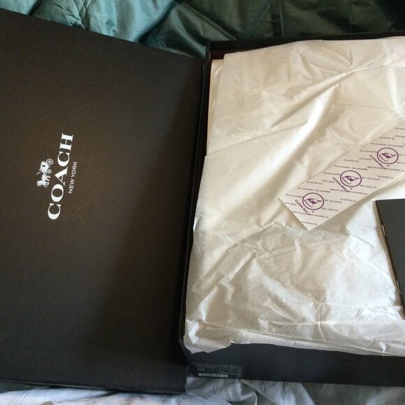 NEW! COACH Morton Boots, Calf/Shearling Mix, Size 7M! - Picture 4 of 6